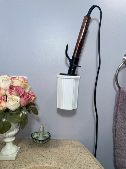 Curling Iron Holder Wall Mountable