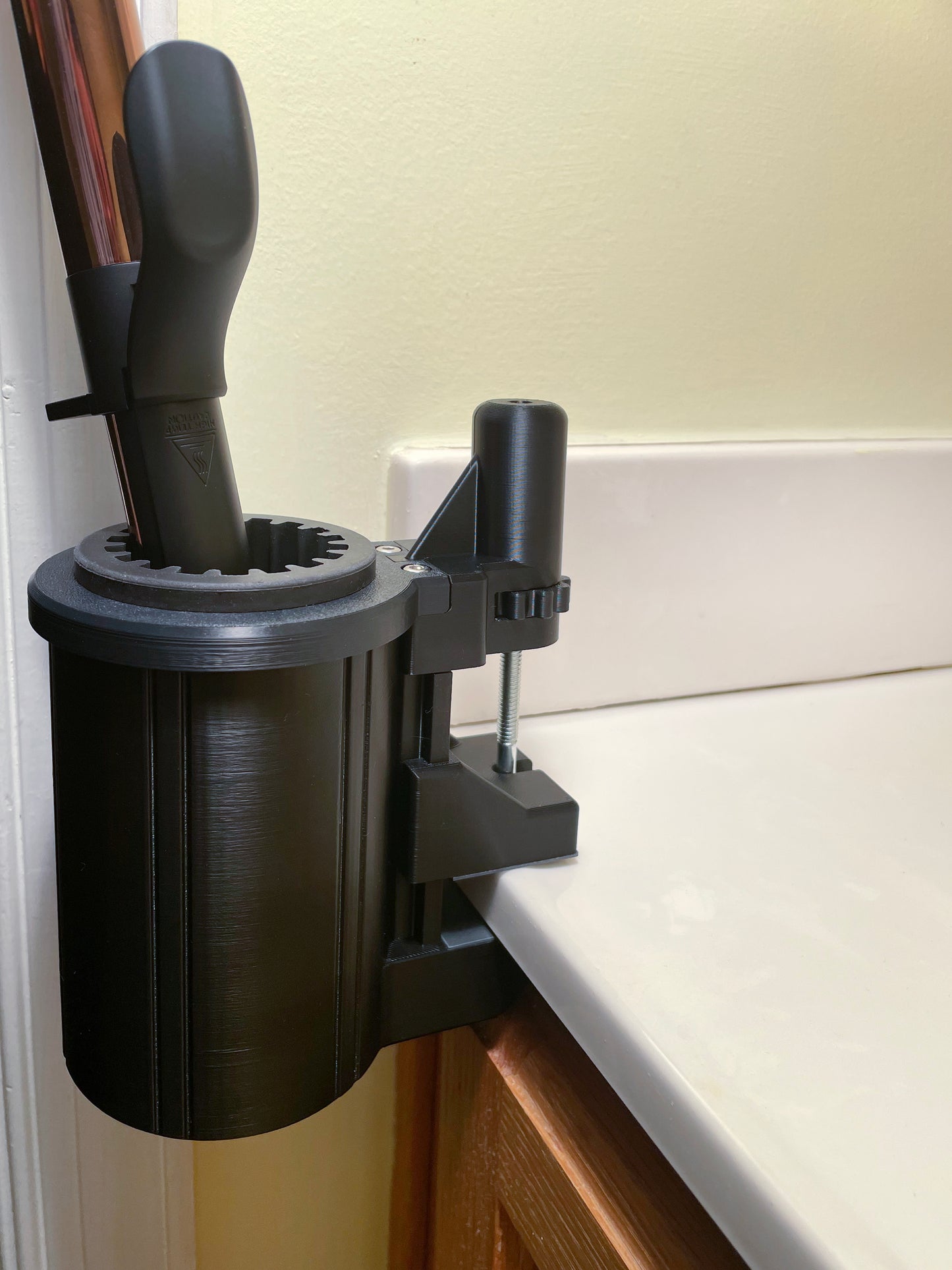 Curling Iron Holder -Table Clampable